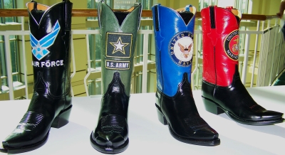 'Cowtown Skyline' (commemorative footwear)