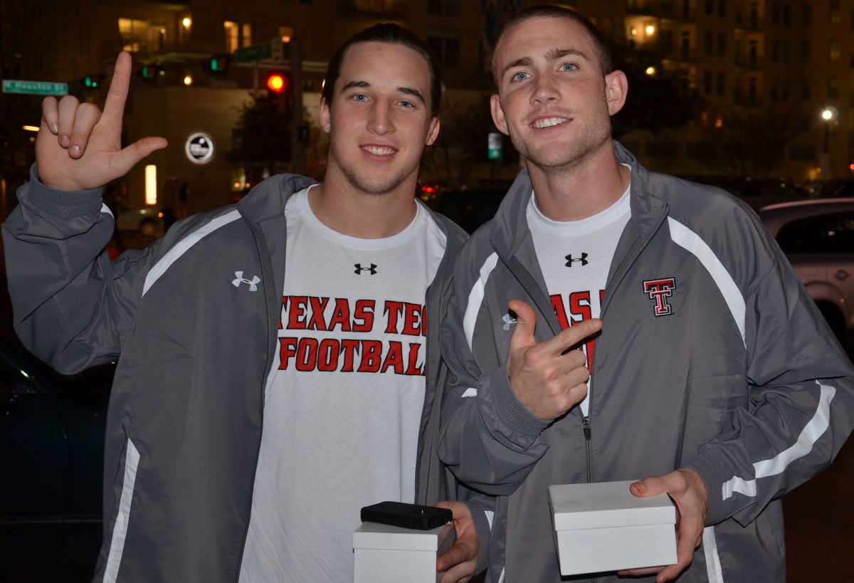 Texas Tech Linebacker Bront Bird, "wildcatter" Steven Sheffield 'brandishing weapons outside Dallas' House Of Blues