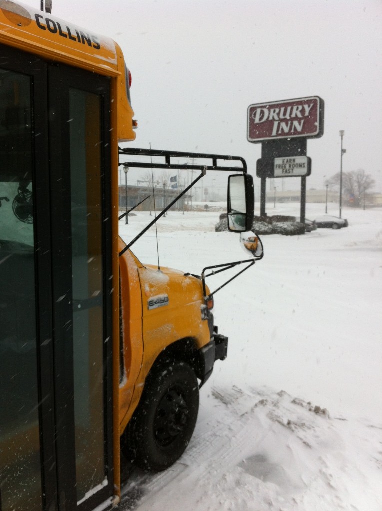 Drury With Bus